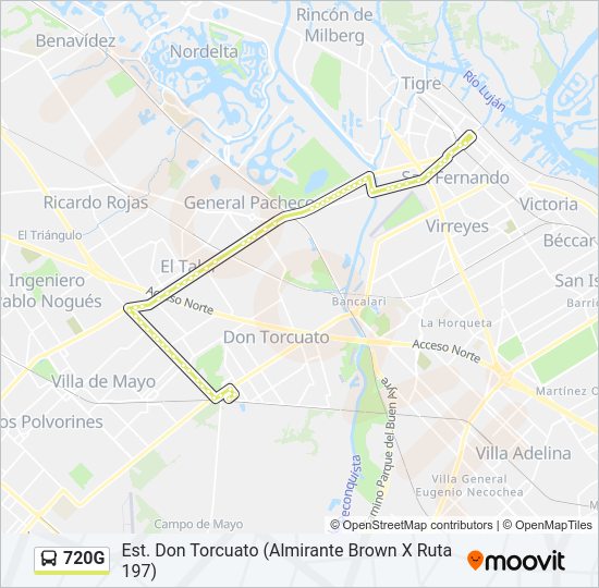 Mapa de 720G de Colectivo
