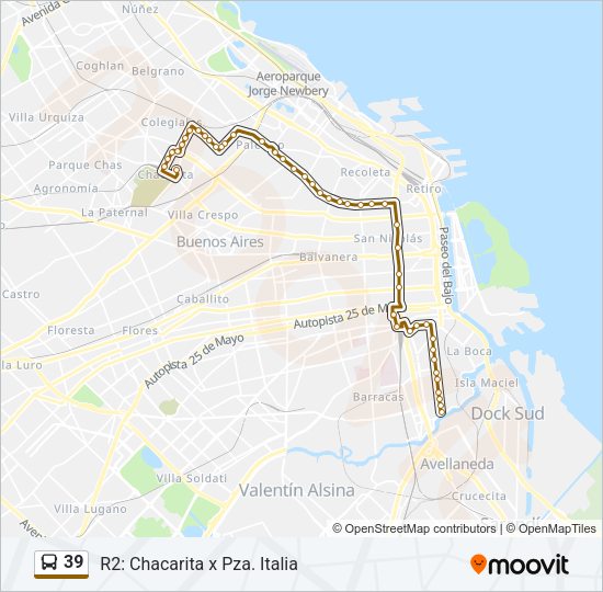 Mapa de 39 de Colectivo