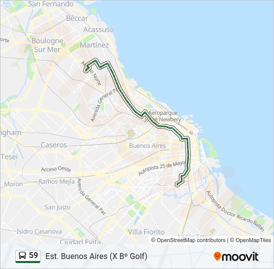 Mapa de 59 de Colectivo