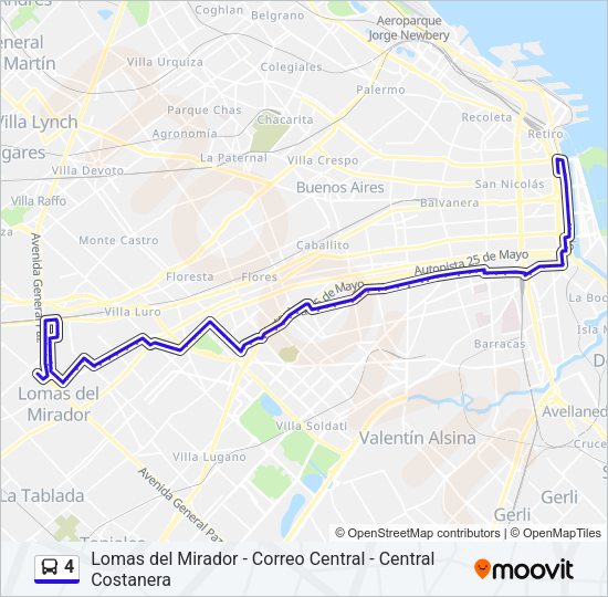 Mapa de 4 de 
