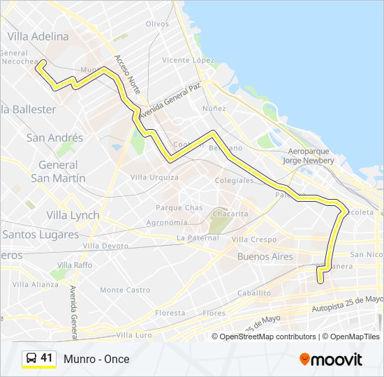 Ruta Horarios Paradas Y Mapas Munro Once Actualizado Hot Sex Picture