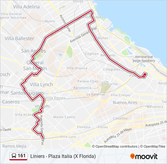 Ruta Horarios Paradas Y Mapas Liniers Chacarita X Nogoy Hot Sex Picture