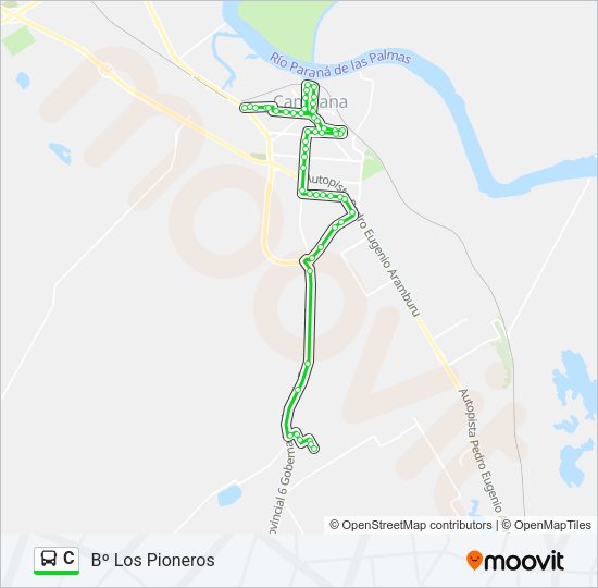 Mapa de C de Colectivo