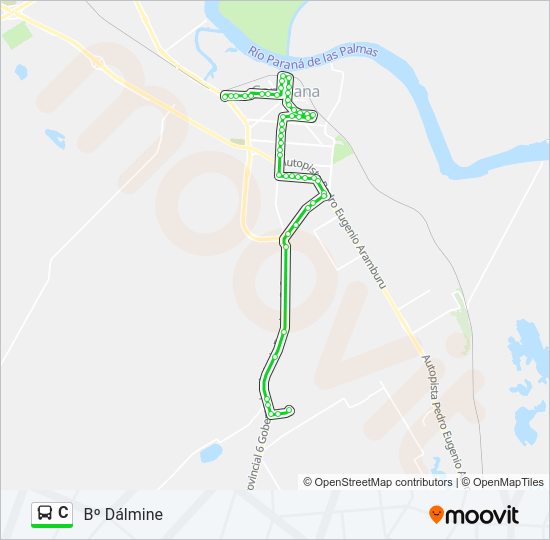 Mapa de C de Colectivo