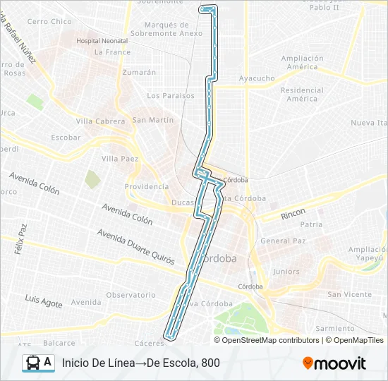 A Trolleybus Line Map