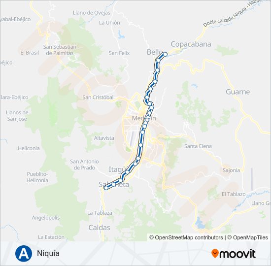 A Metro Line Map