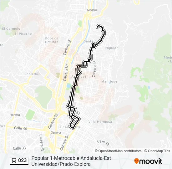 023 Bus Line Map