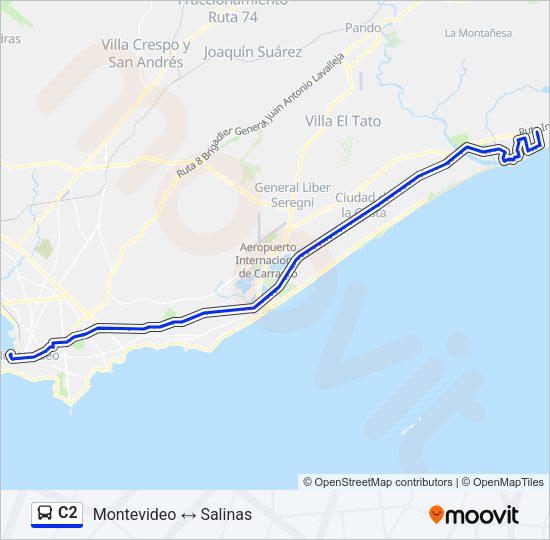 Mapa de C2 de Ómnibus