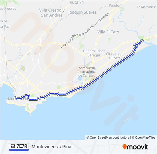 Mapa de 7E7R de Ómnibus