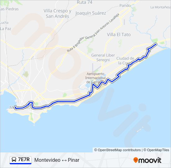 Mapa de 7E7R de Ómnibus