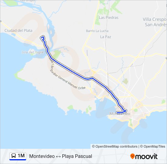 Mapa de 1M de Ómnibus