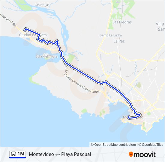 Mapa de 1M de Ómnibus