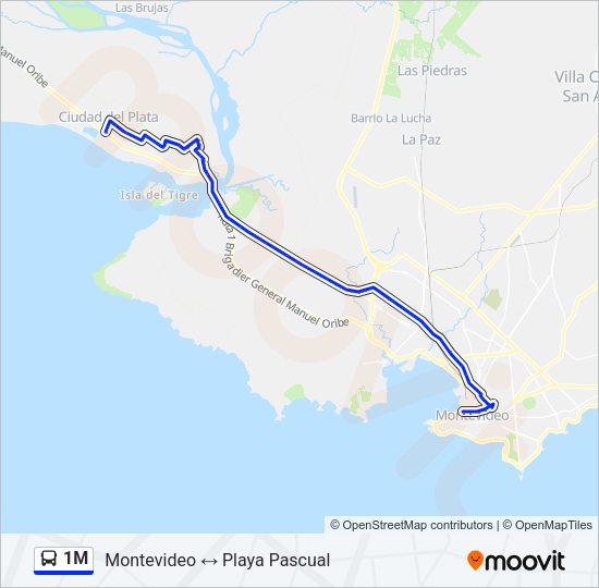 Mapa de 1M de Ómnibus