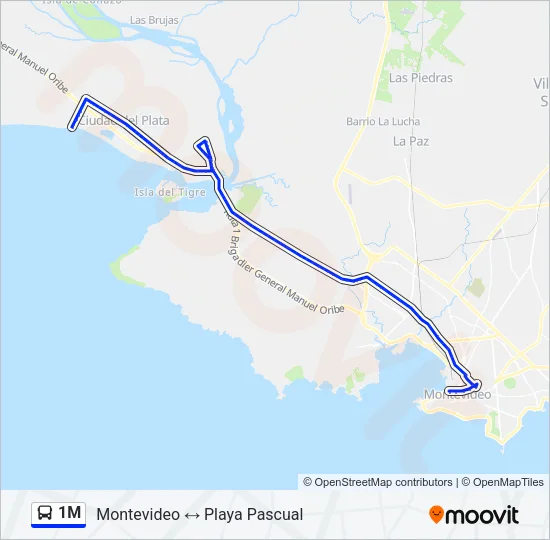 Mapa de 1M de Ómnibus