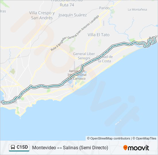 Mapa de C1SD de Ómnibus