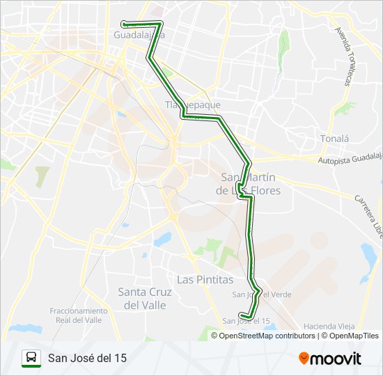 Mapa de C97 - CENTRO MÉDICO de autobús