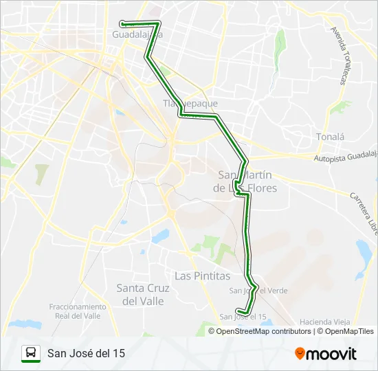 C97 - CENTRO MÉDICO Bus Line Map