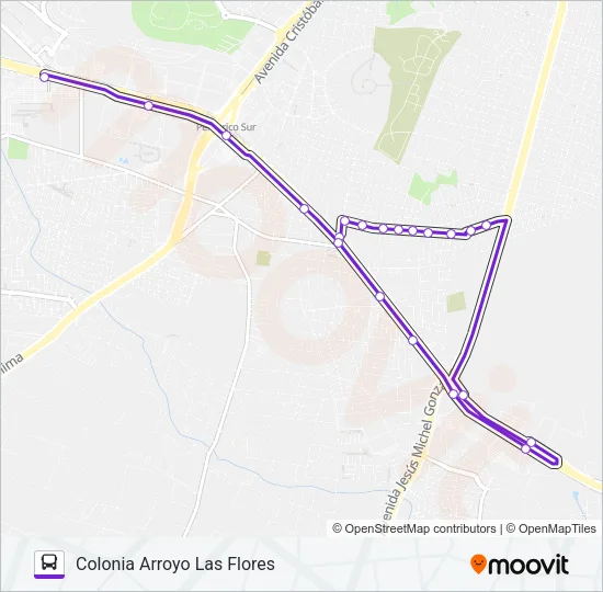 A09 Bus Line Map