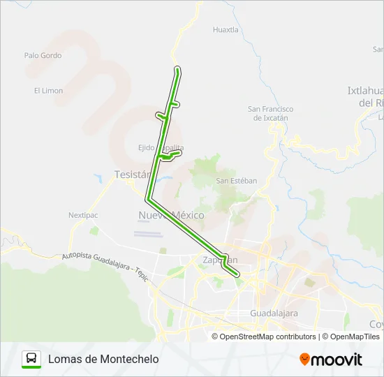 C88 Bus Line Map