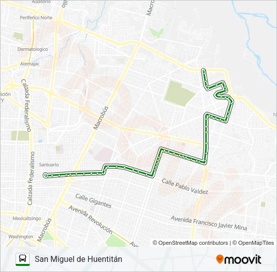 C08 Bus Line Map