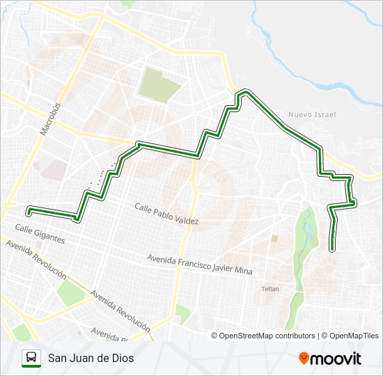 C32 Bus Line Map