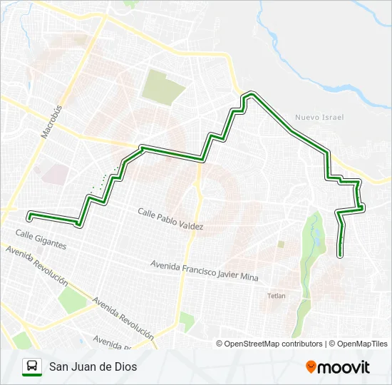 C32 Bus Line Map