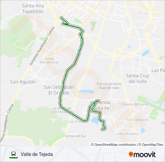 C99 Bus Line Map