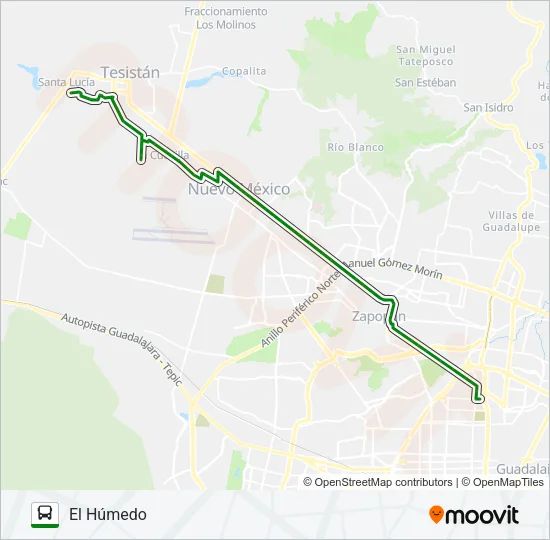 T16-B/C03 - VILLA FONTANA Bus Line Map