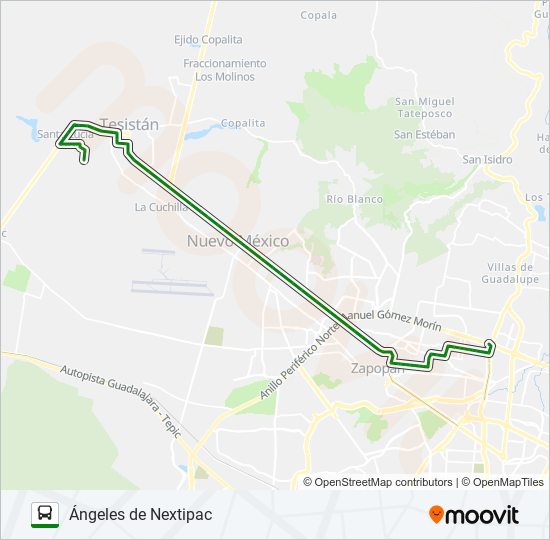 Mapa de T16-B/C02 (13) de autobús