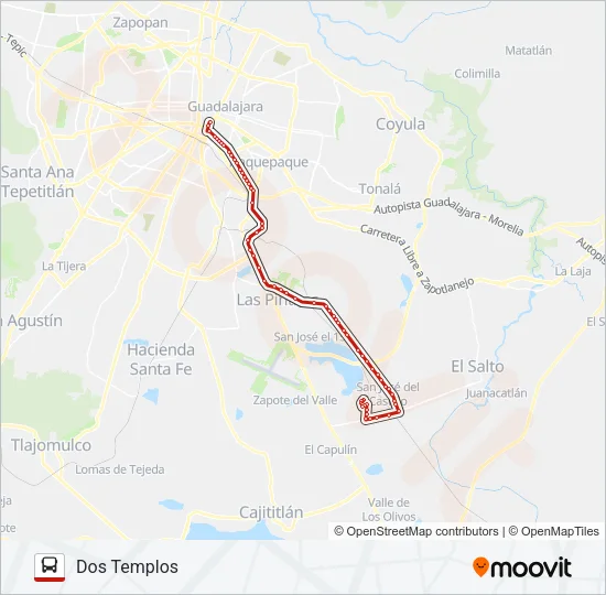 T13-B-1 - VILLAS Bus Line Map