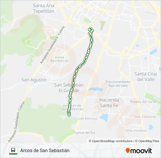 C09 - ROCA Bus Line Map
