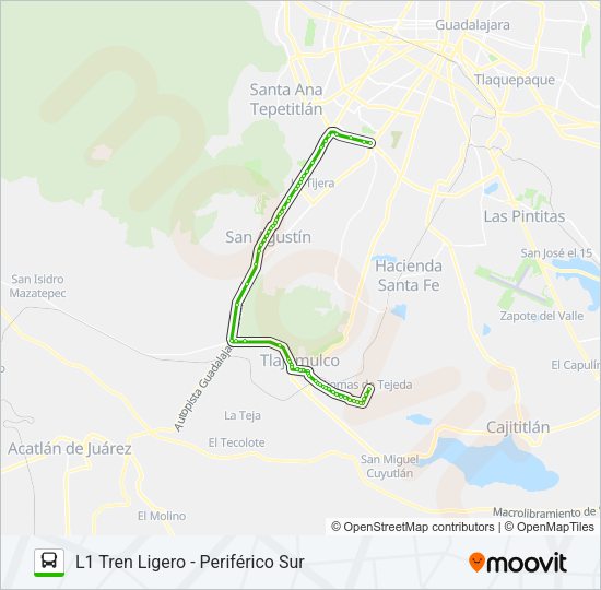 Mapa de LM-C01 de autobús