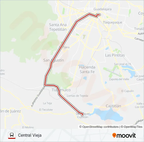 LM-V1 Bus Line Map