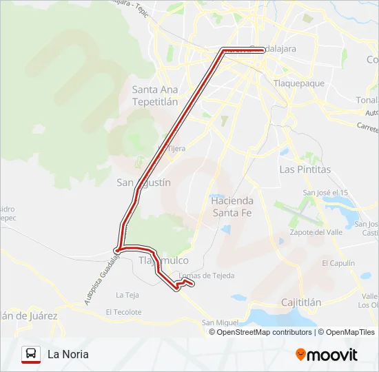 LM-V2 Bus Line Map