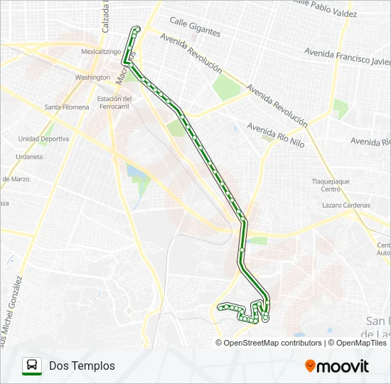 C48 - TAPATÍO Bus Line Map