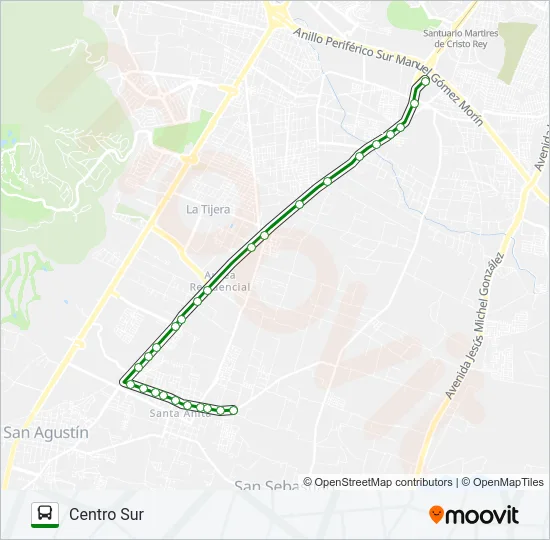 C09-V3 Bus Line Map