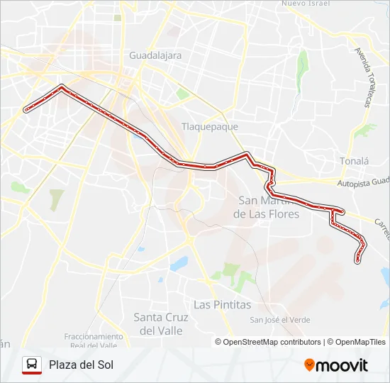 T04-B (59-B) Bus Line Map