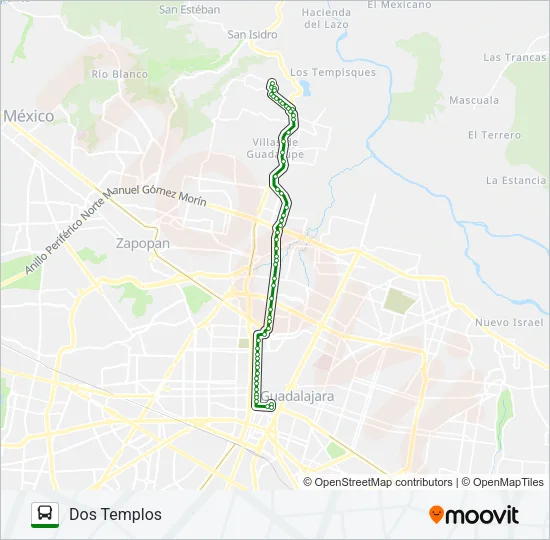 T15/C05 (231-A) Bus Line Map