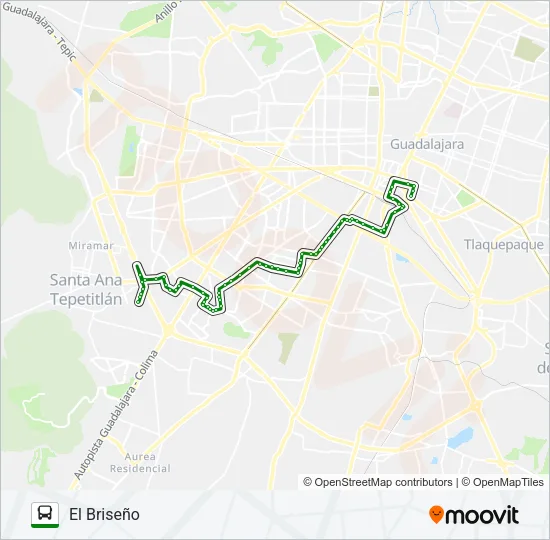 C42 Bus Line Map