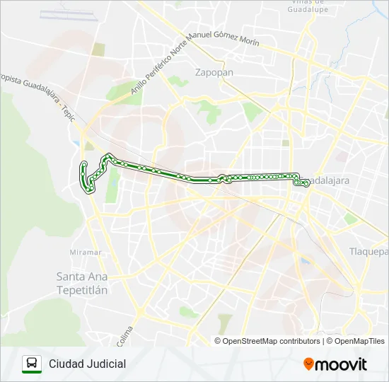 C109 - A Bus Line Map