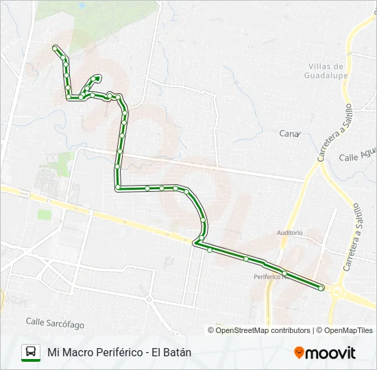 C45 - CENTINELA Bus Line Map