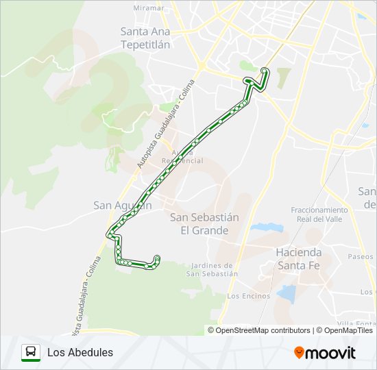 C09-V2 Bus Line Map