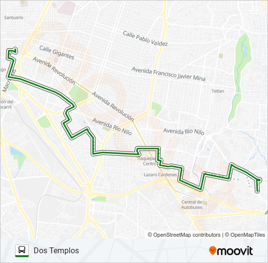 C31 (616) bus Line Map