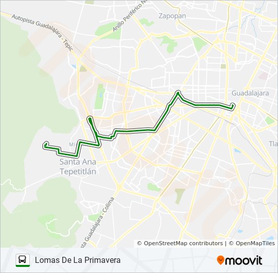 C74 bus Line Map