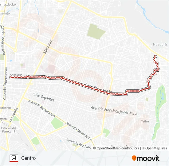 T06-V3 Bus Line Map