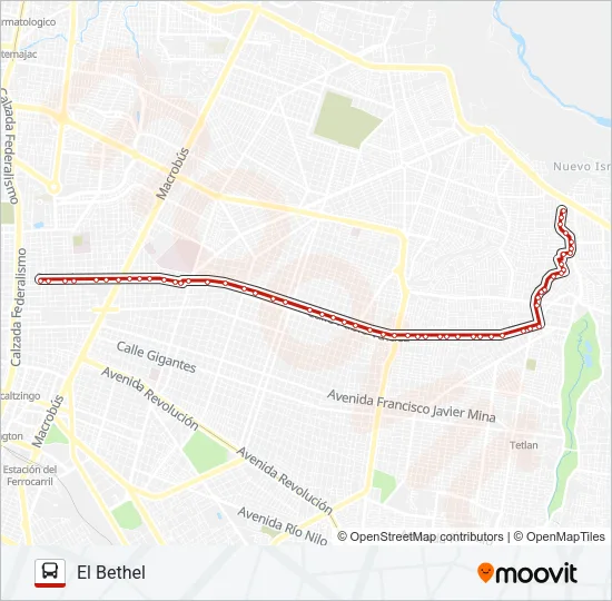 T06-V3 Bus Line Map