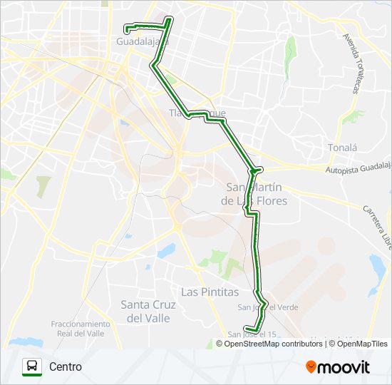 C97-V1 bus Line Map