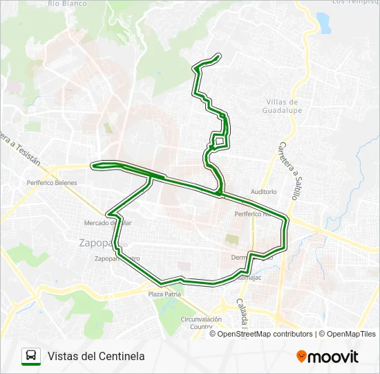 C82 - BATÁN LOMAS Bus Line Map