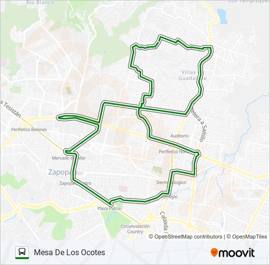 C81 - BELENES LOMAS bus Line Map