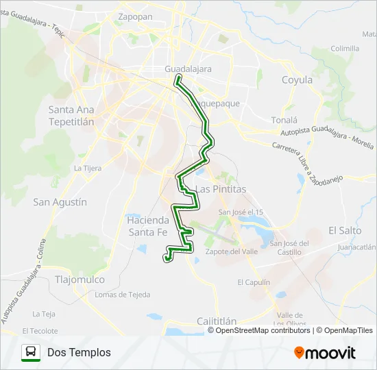 C67 - VERDE Bus Line Map